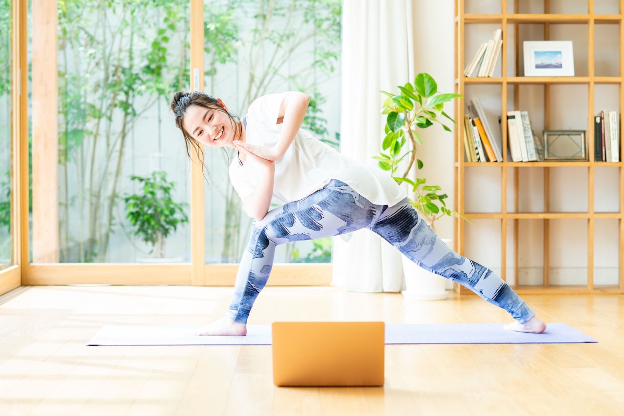 オンラインピラティスを選ぶ