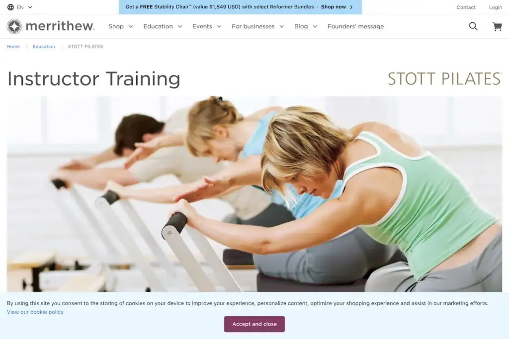 STOTT PILATES(ストット ピラティス)